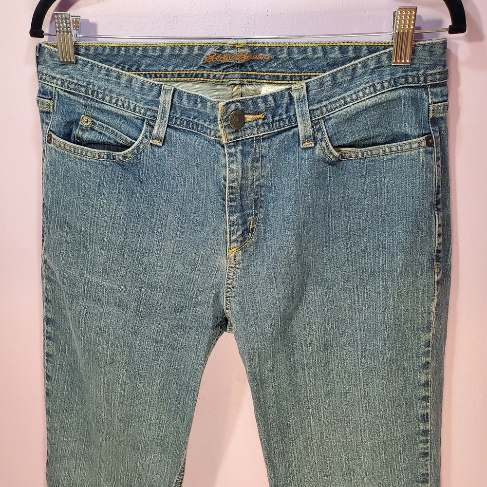 Eddie Bauer Classic Fit Womens Blue Jeans Size 10L